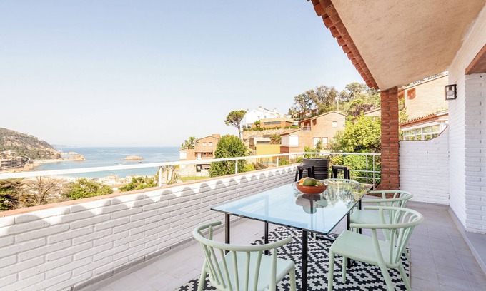 Tossa de Mar Maison | Maison de vacances 'Torre Mirador Azul' avec vue sur la mer, piscine privée et Wi-Fi