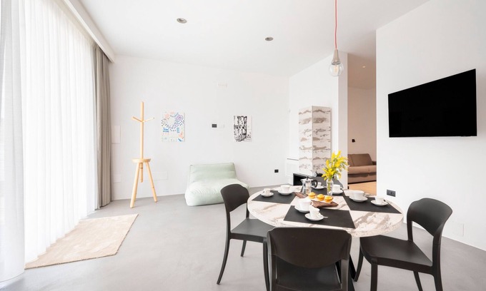 Melendugno Appartement | Maison de vacances 'Tre' avec terrasse partagée, Wi-Fi et climatisation