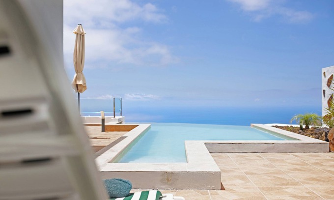 Tijarafe Maison | Maison de vacances 'Valista' avec vue sur la mer, piscine privée et Wi-Fi