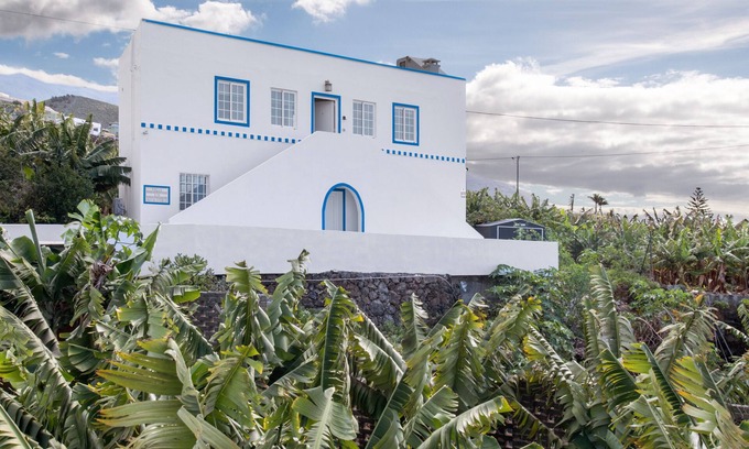 Tazacorte Maison | Maison de vacances 'Villa Los Aguacateros' avec terrasse privée, Wi-Fi et climatisation