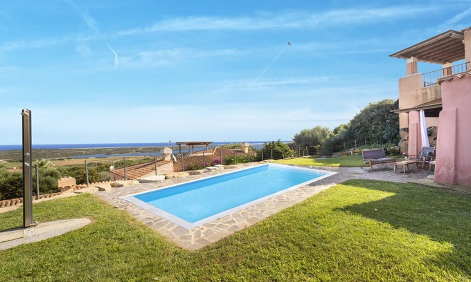 Punta De Su Turrione Maison | Maison de vacances "Villa Sa Pintadera Stintino" avec piscine privée et terrasse