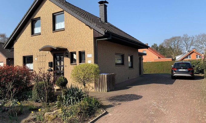 Haseluenne Maison | Maison de vacances "Wacholderhain" près du lac avec jardin