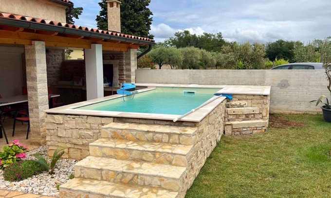 Savudrija Maison | Maison de vacances avec piscine près de la plage
