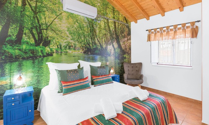 Sao Luis Appartement | Maison de vacances 'Zé Maria' avec vue sur la montagne, Wi-Fi et climatisation