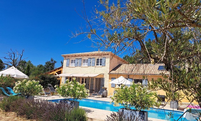 Simiane-la-Rotonde Maison | Maison de vacances Simiane la Rotonde pour 1 - 9 personnes avec 4 chambres à coucher - Maison de vac