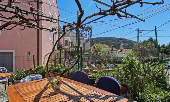 Miholascica Maison | Holiday house ADRIENNE with sea view 100m from the beach