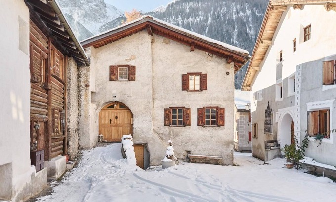 Berguen Maison | Maison de vacances Bergün / Bravuogn pour 1 - 6 personnes avec 3 chambres à coucher - Maison de vaca