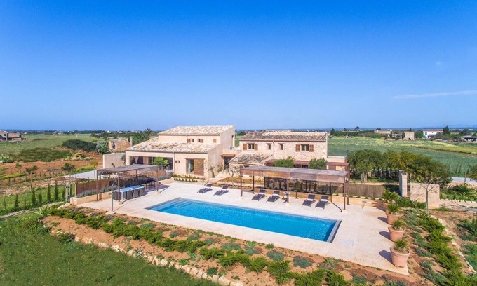 Es Palmer Maison | Maison de vacances Campos pour 1 - 12 personnes avec 6 chambres à coucher - Maison de vacances