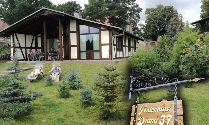 Menkin Maison | Maison de vacances '' DIANA '' à Menkin près de Brüssow, avec une ambiance rustique / WiFi