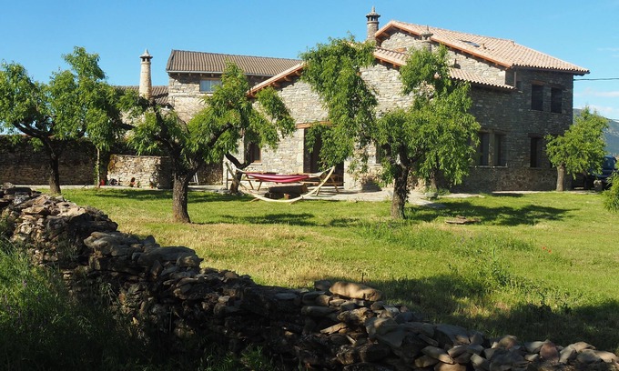 Ainsa-Sobrarbe Maison | Maison de vacances avec piscine en SIERRA DE GUARA