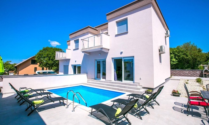 Skrbcici Maison | Maison de vacances Krk (Stadt) pour 1 - 7 personnes avec 3 chambres à coucher - Maison de vacances