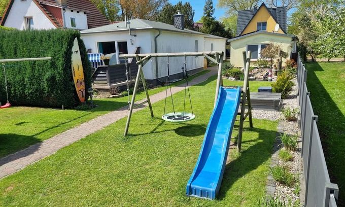 Barth Maison | Maison de vacances "Leonie" jusqu'à 4 personnes, mer Baltique, près de Zingst