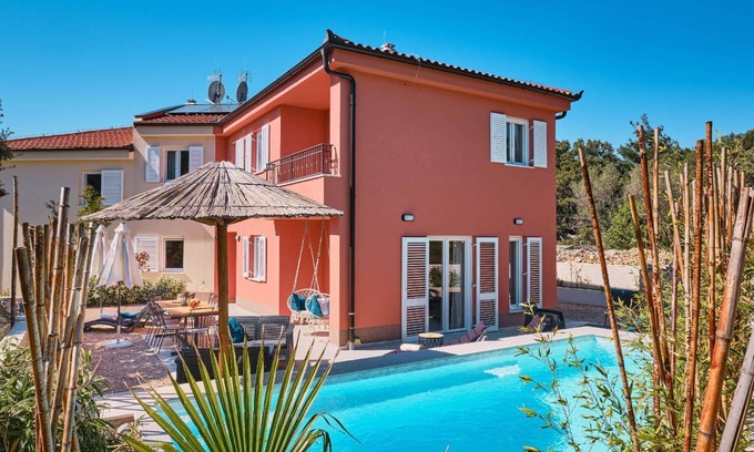 Miholascica Maison | Maison de vacances Miholascica pour 1 - 6 personnes avec 2 chambres à coucher - Maison jumelée