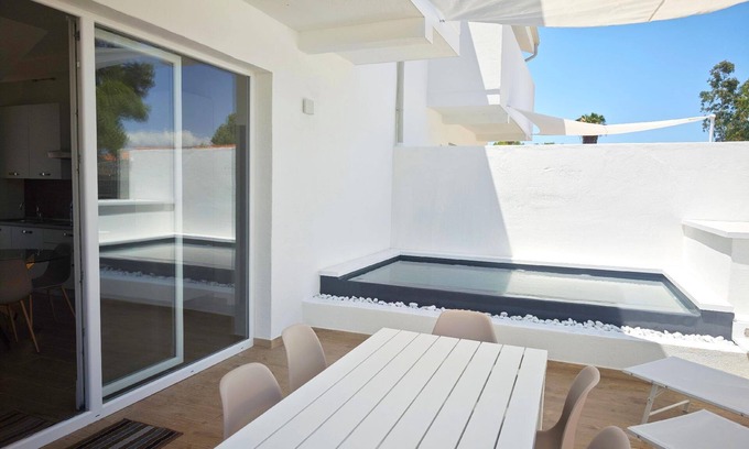 Porto Pino Maison | Maison de vacances Porto Pino pour 1 - 4 personnes avec 2 chambres à coucher - Maison jumelée