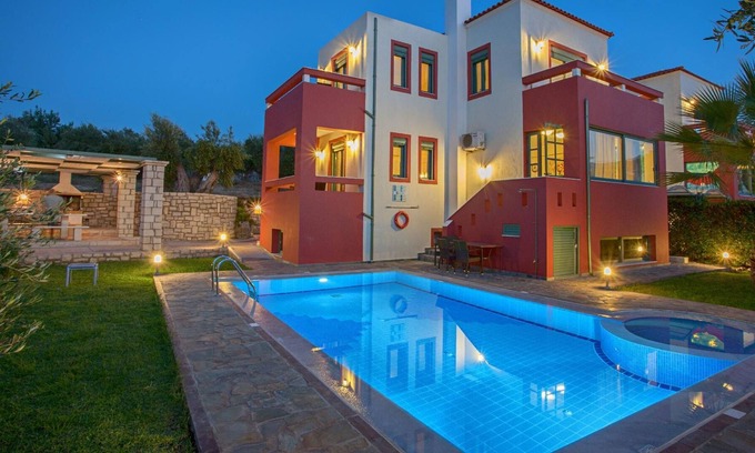 Xiro Chorio Maison | Maison de vacances Rethymno pour 1 - 9 personnes avec 4 chambres à coucher - Maison de vacances
