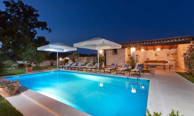 Peresiji Maison | Maison de vacances Svetvinčenat pour 2 - 10 personnes avec 5 chambres à coucher - Maison jumelée