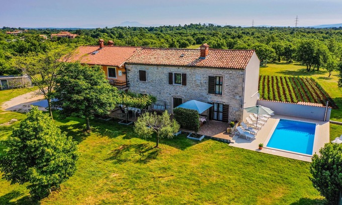 Bicici Maison | Maison de vacances avec piscine privée dans le village de Bulići