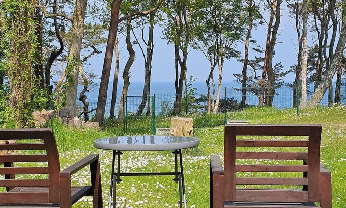 Pobierowo Maison | Maison de vacances avec vue mer inoubliable, cheminée, garage, WiFi,