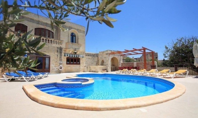 Xewkija Maison | Maison de vacances Xaghra pour 1 - 11 personnes avec 5 chambres à coucher - Domicile de vacance de l