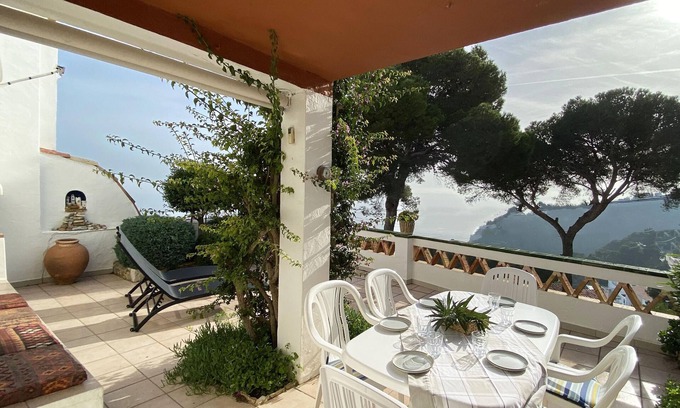 Aiguablava Maison | Location de maison mitoyenne avec piscine à Begur, Sa Tuna