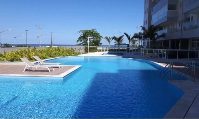 Vila Clais Appartement | Home 08 I Apartment facing the sea in Resort - Bertioga