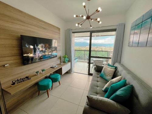 Vila Clais Maison | Home 49 I Apto pé na areia e piscina aquecida em Bertioga