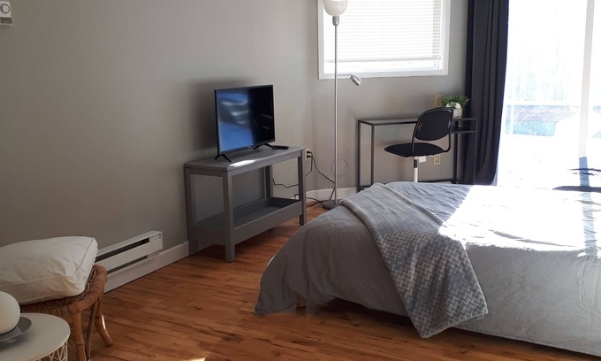 Hope Maison | Home away from home! Nice and cozy studio with a Private Backyard.