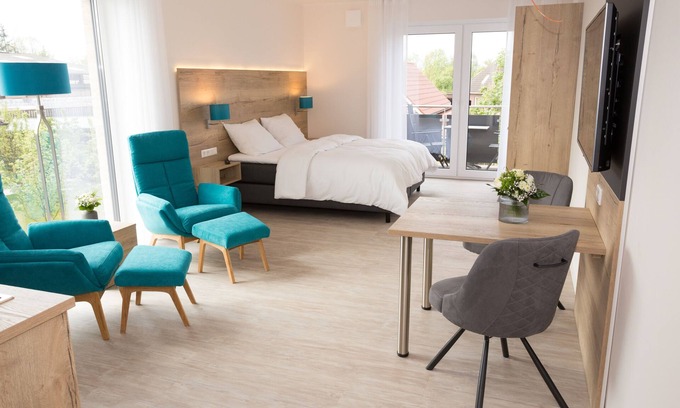 Dinklage Appartement | @home Boardinghouse Appartement Premium avec Terasse 01