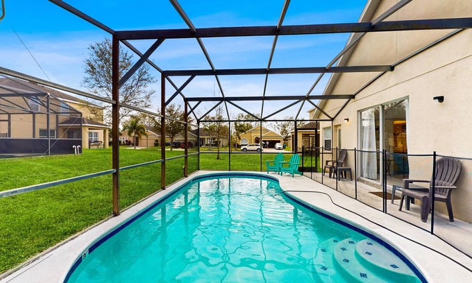 Marbella Maison | Home in gated community w/private heated pool, air hockey, tennis, clubhouse