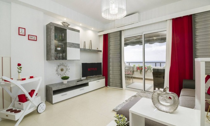 Bajamar Appartement | HomeForGuest APPARTEMENT AVEC VUE SUR LA MER, BARBECUE, PALESTRA, PALESTRA