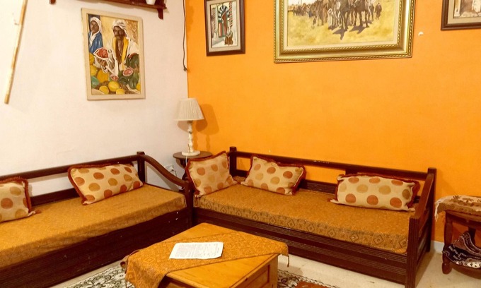 Medina of Tunis Appartement | Homerez - Apartement 4 km away from the beach for 4 ppl. with terrace at Tunis