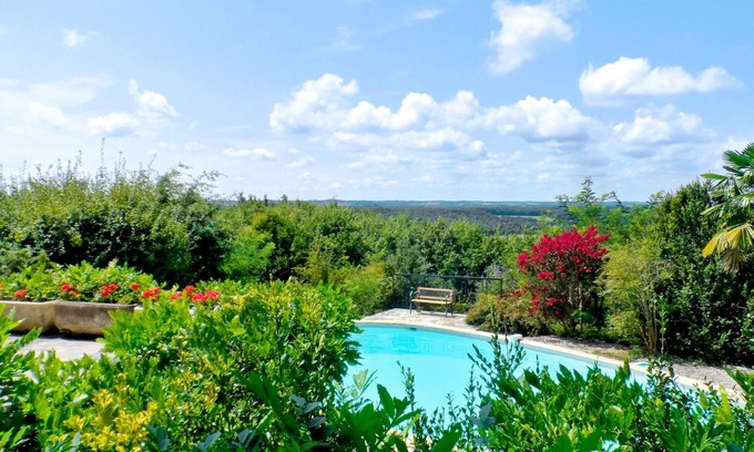 Bruniquel Maison | Homerez - Maison pour 6 pers. avec piscine et terrasse à Bruniquel