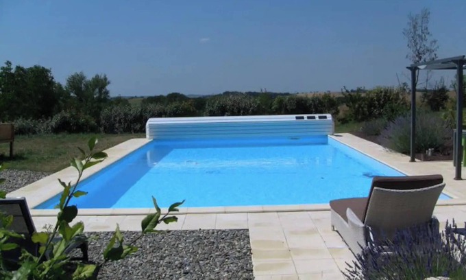 Lussan Villa | Homerez - Charming Villa in Gaujac with Private Pool and Garden