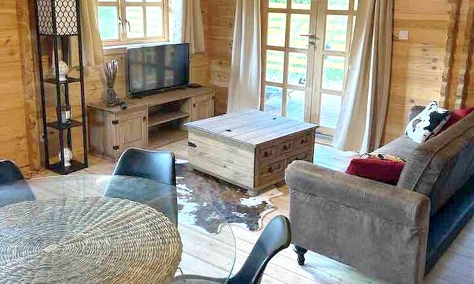 Fougax-et-Barrineuf Maison | Homerez - House for 6 ppl. with garden and terrace at Fougax-et-Barrineuf