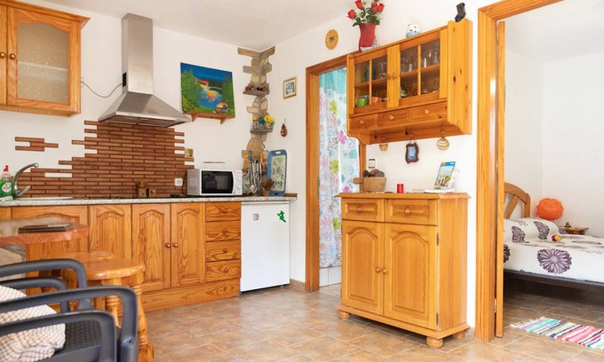 Vallehermoso Maison | Homerez - Maison à 2 km de la plage pour 3 pers. avec jardin à Vallehermoso