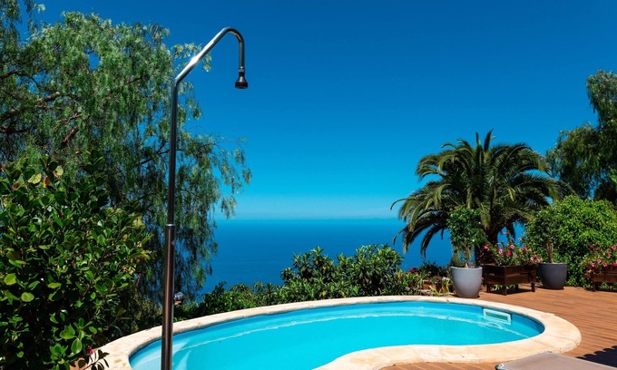 Tijarafe Villa | Homerez - Jolie villa à 15 km de la plage pour 2 pers. avec piscine à Tijarafe