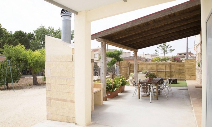 Camarles Maison | Homerez - Casa espaciosa en Camarles con piscina privada