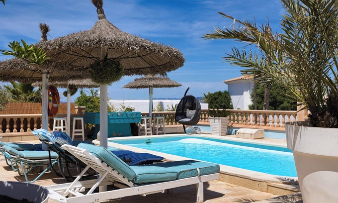 Badia Gran Villa | Homerez - Villa Llucmajor, Vue Mer