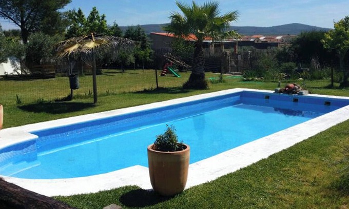 Mirandilla Villa | Homerez - Villa Mirandilla piscine and jacuzzi