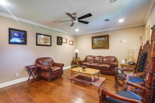 Greenwood Maison | Homey Greenwood Getaway with Patio and Backyard