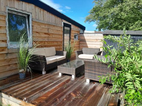 Anloo Chalet De Ski | "Honeybee" knusse houten chalet