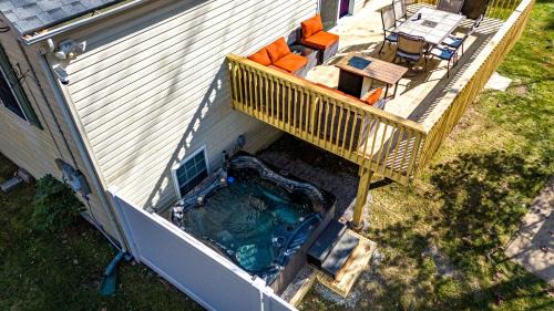 Mount Pocahontas Maison | Hot Tub Game Room Fenced Yard Dog Friendly