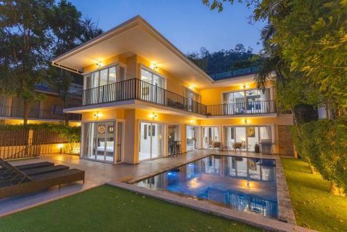 Chalong Maison | Hot Tub With Ocean Views 4br Newly Renovated V166