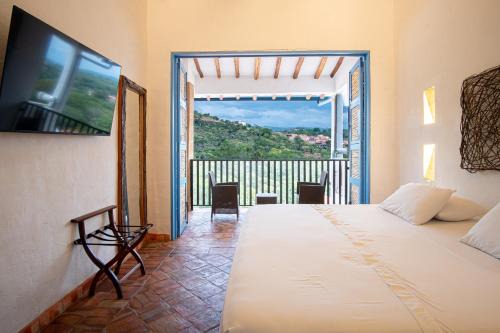 Barichara Lit Et Petit-Déjeuner | Hotel Boutique Casa Encanto Barichara