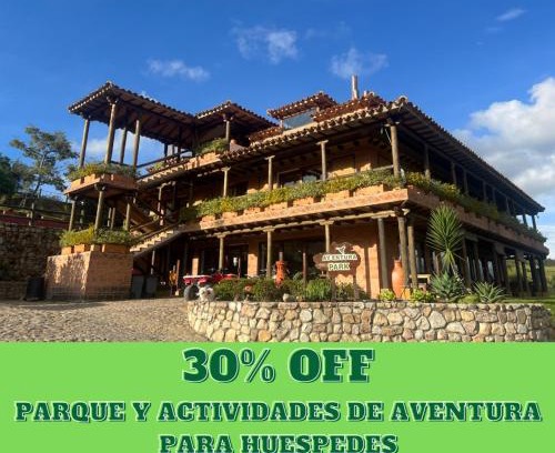 Arcabuco Cabine | Hotel, Bungalows, Chalet y Cabañas Aventura Park Villa De Leyva La Periquera