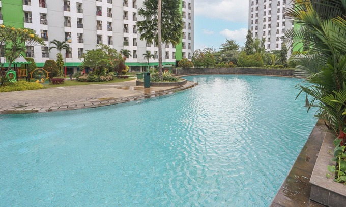 South Tangerang Hôtel | Hotel O Ciputat Near Apartment Green Lake View Ciputat