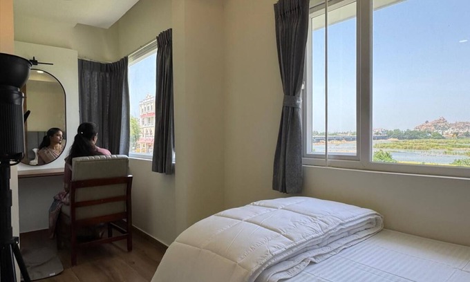 Srirangam Hôtel | HOTEL RIVER VIEW with WiFi and AC in delightful Tiruchchirappalli