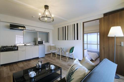 Minami Ward Appartement | Hottie - 1 Bedrm Apt 5mins from Hiroshima Sta 5ppl 302