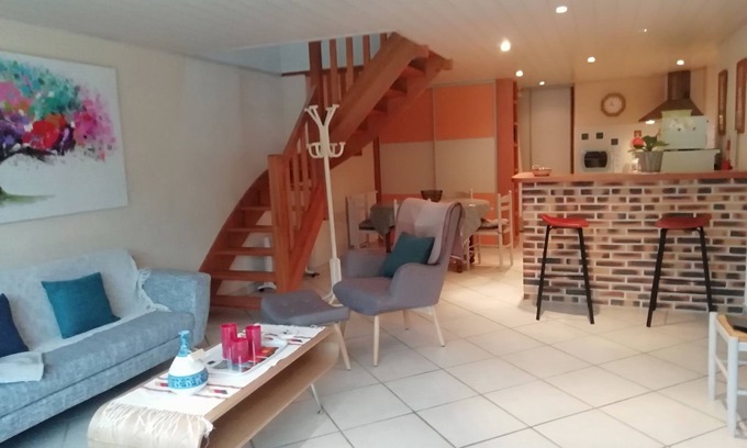 Le Cloitre-Saint-Thegonnec Cottage | maison dans village breton entre terre et mer
