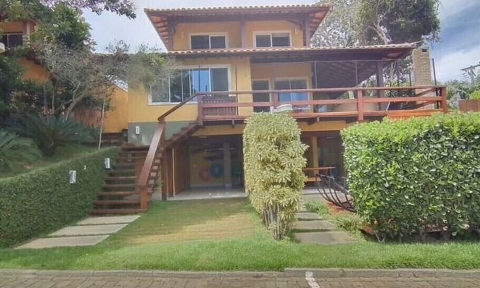 Downtown Buzios Maison | CASA 04 SUITES, WiFi, PISCINE, BARBECUE ET HYDRO, 300M DE LA RUE DE LA RUE